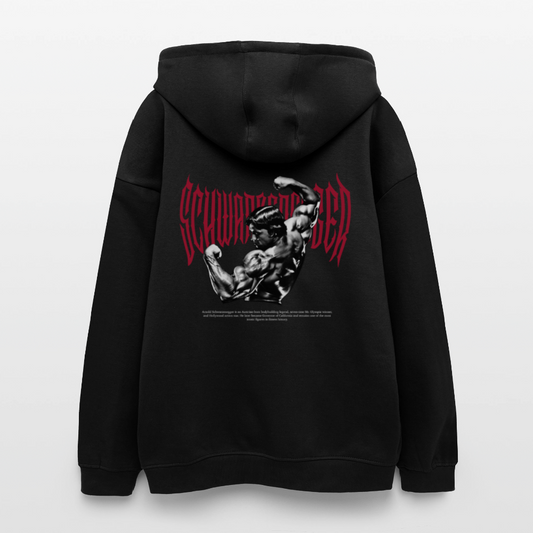 Oversized Unisex Hoodie A.S - black