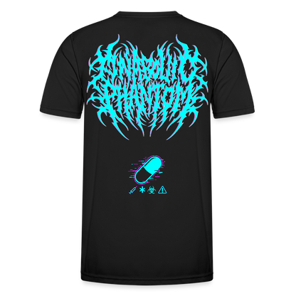 Phantom Gym T-Shirt – Bio-Injected Strength Protocol - black