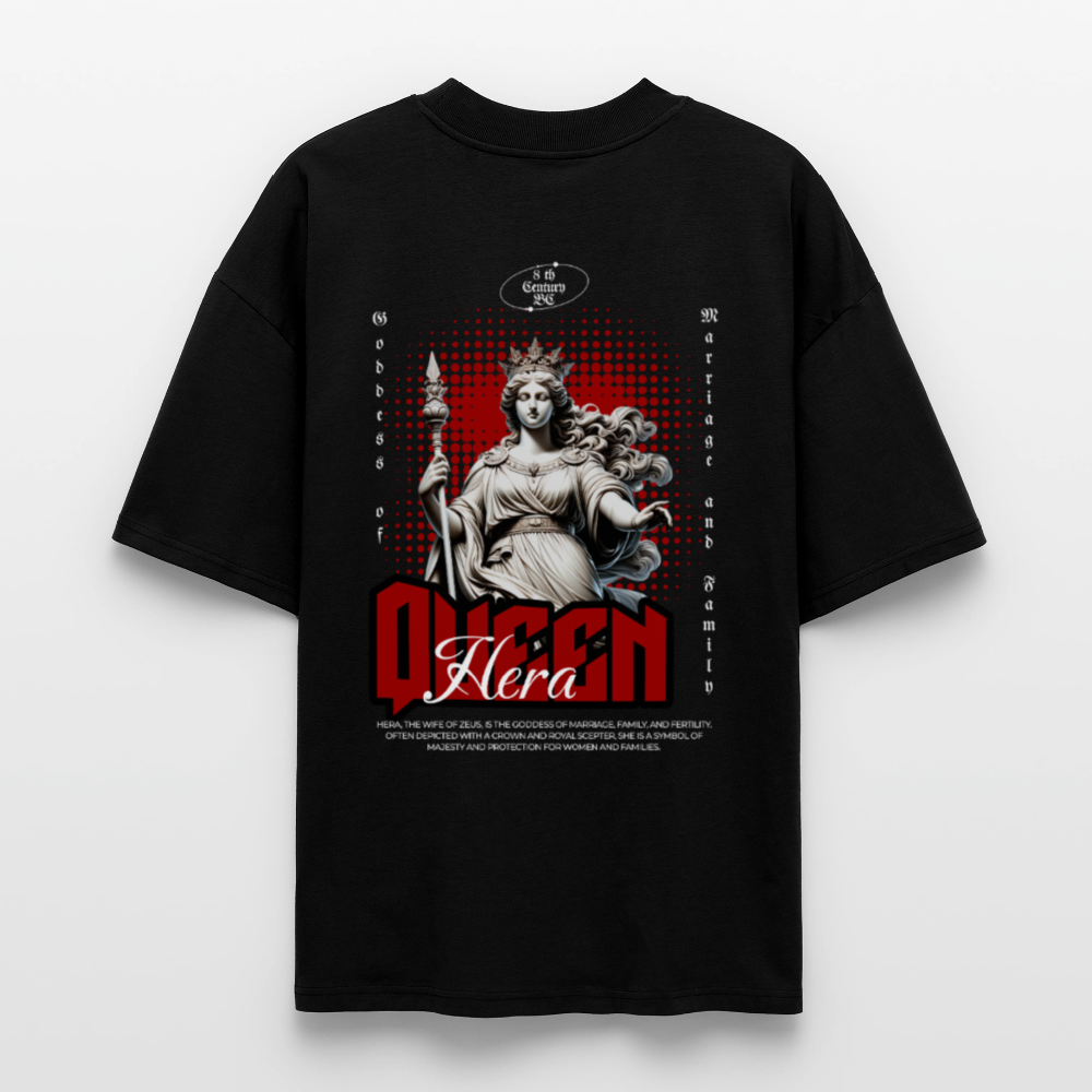 Hera Oversized  T-shirt - black