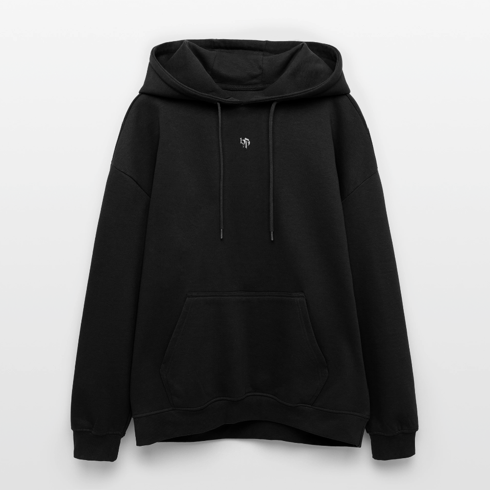 Oversized Unisex Hoodie Spine Sigil - black
