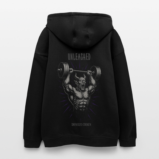 Unleashed Oversized Hoodie – Rage Mode - black