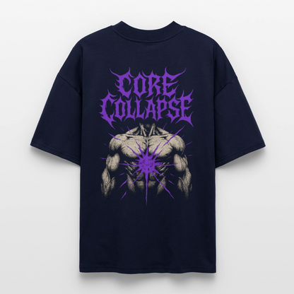 Oversized Unisex Shirt Core Collapse - navy