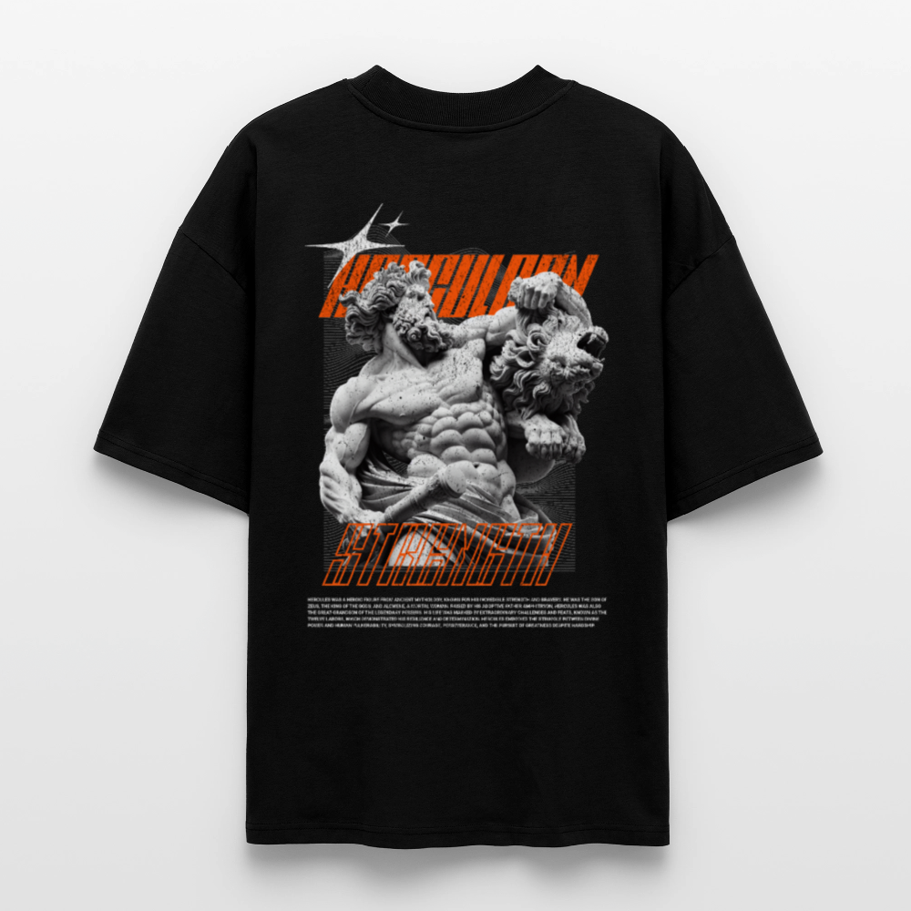 Hermes Oversized  T-shirt - black