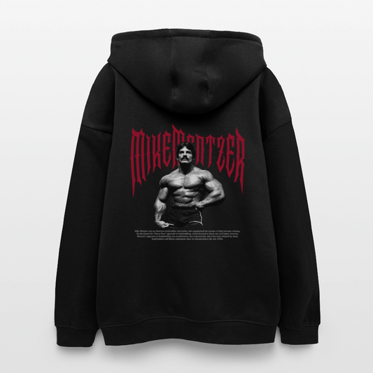 Oversized Unisex Hoodie M.M - black