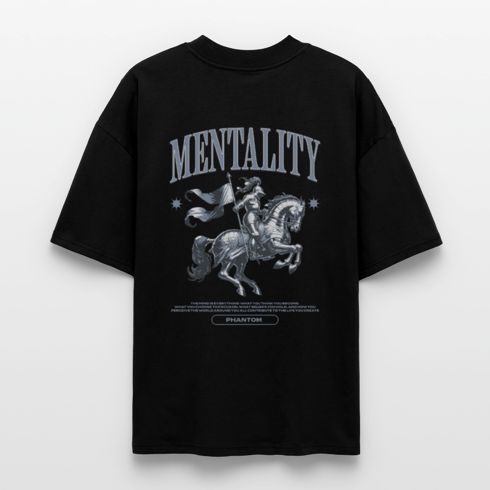 Mentality Oversized T-Shirt - black
