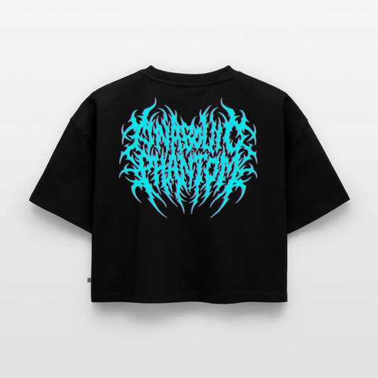Oversized Phantom T-Shirt – Bio-Injected Mass Protocol Aesthetic - black