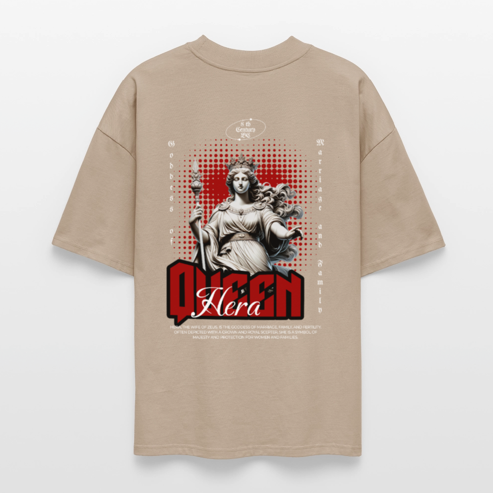Hera Oversized  T-shirt - stone