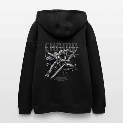 Oversized Unisex Hoodie  Champ - black