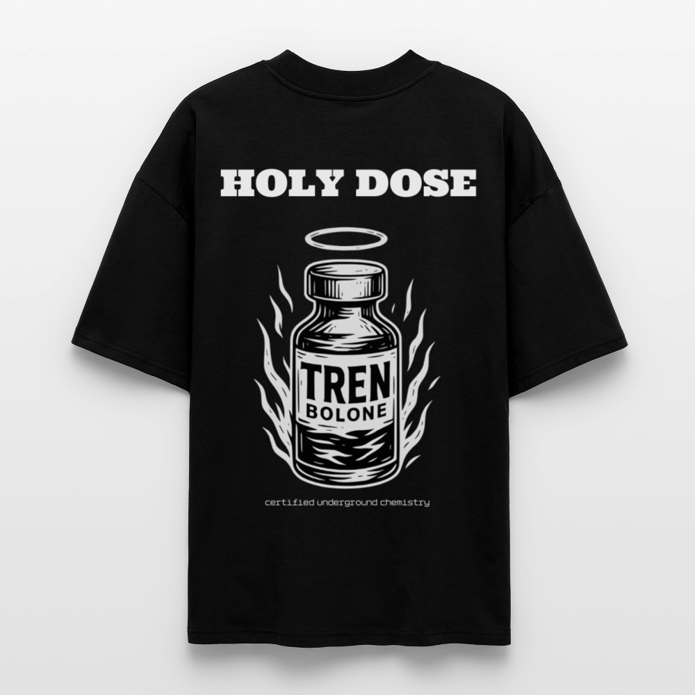 Phantom Oversized Holy Dose T-Shirt - black