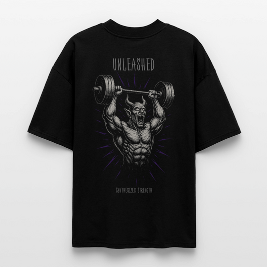 Unleashed Oversized Tee – Rage Mode - black