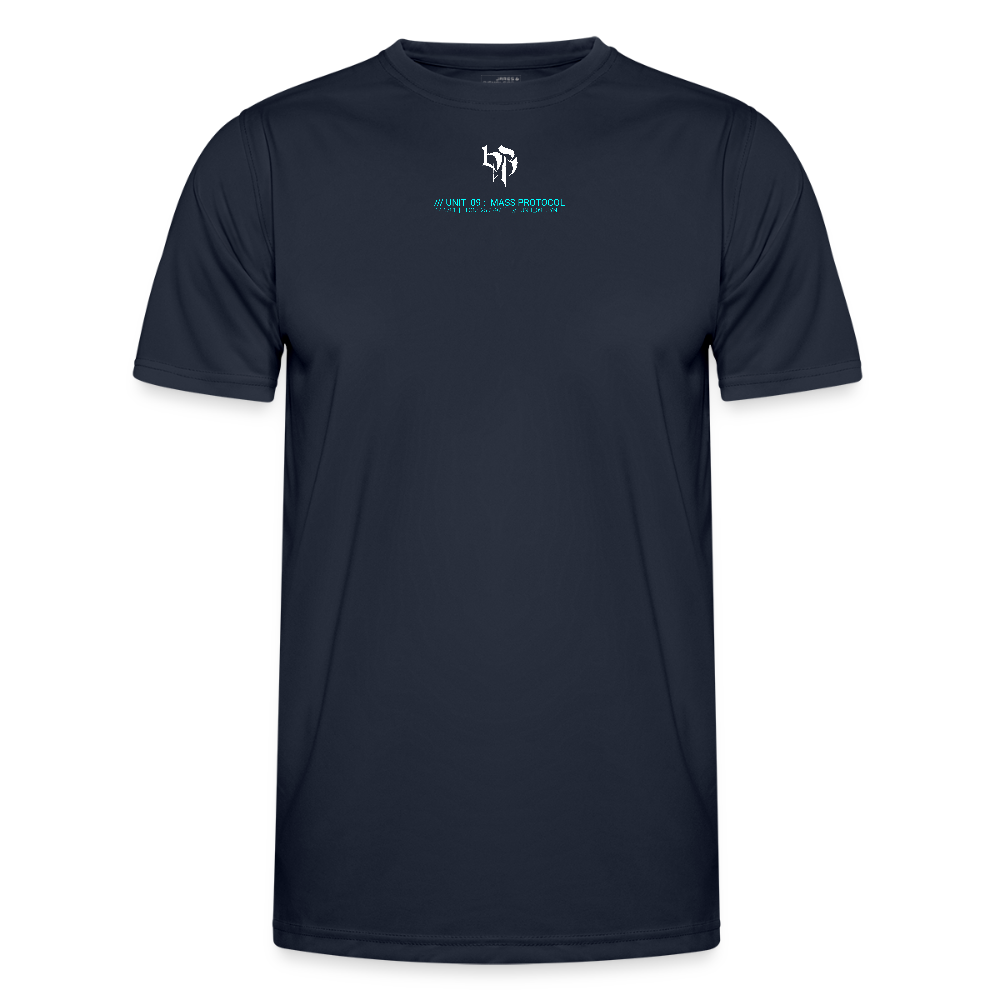 Phantom Gym T-Shirt – Bio-Injected Strength Protocol - navy