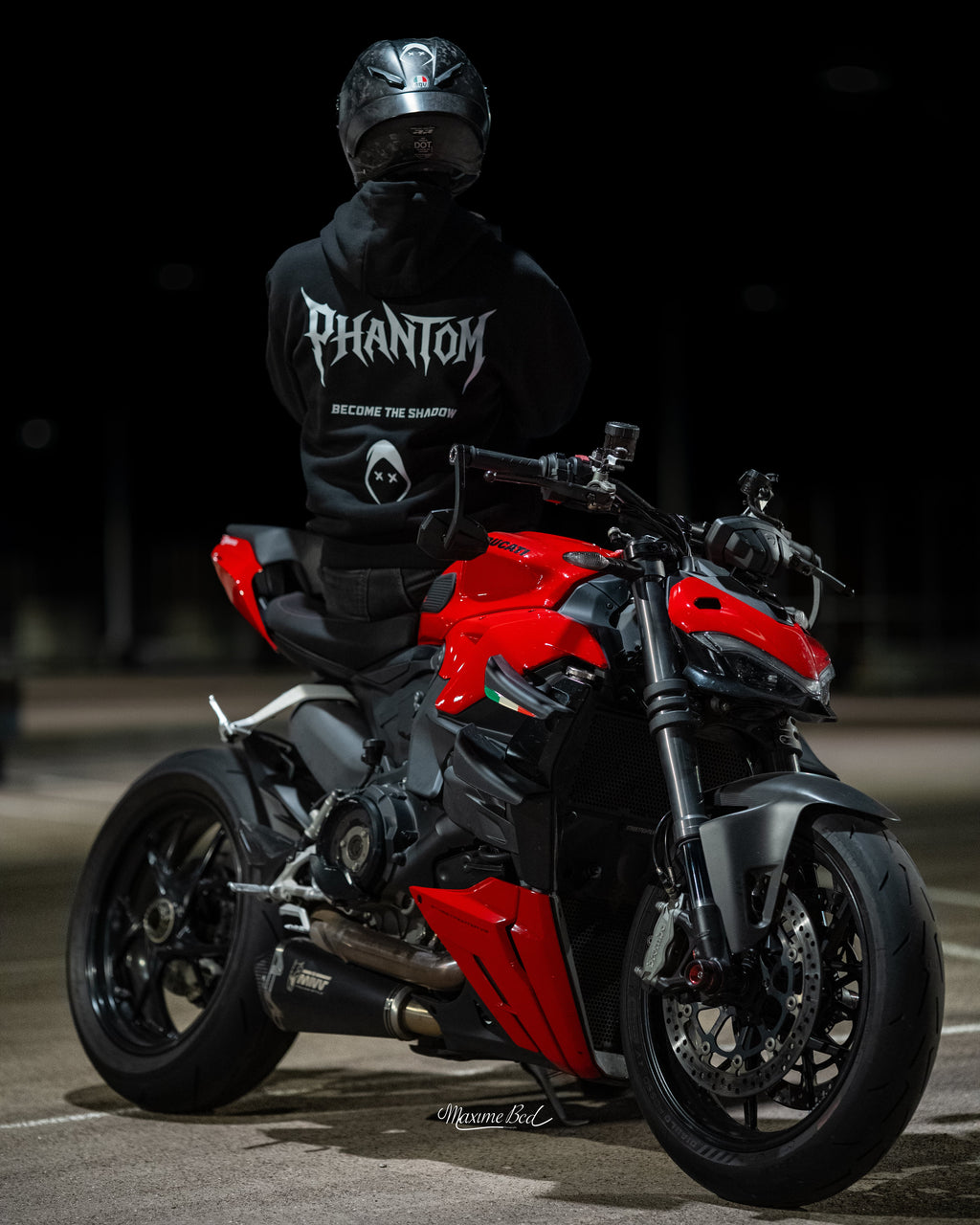 The phantom 'DARK HOOD' hoodie